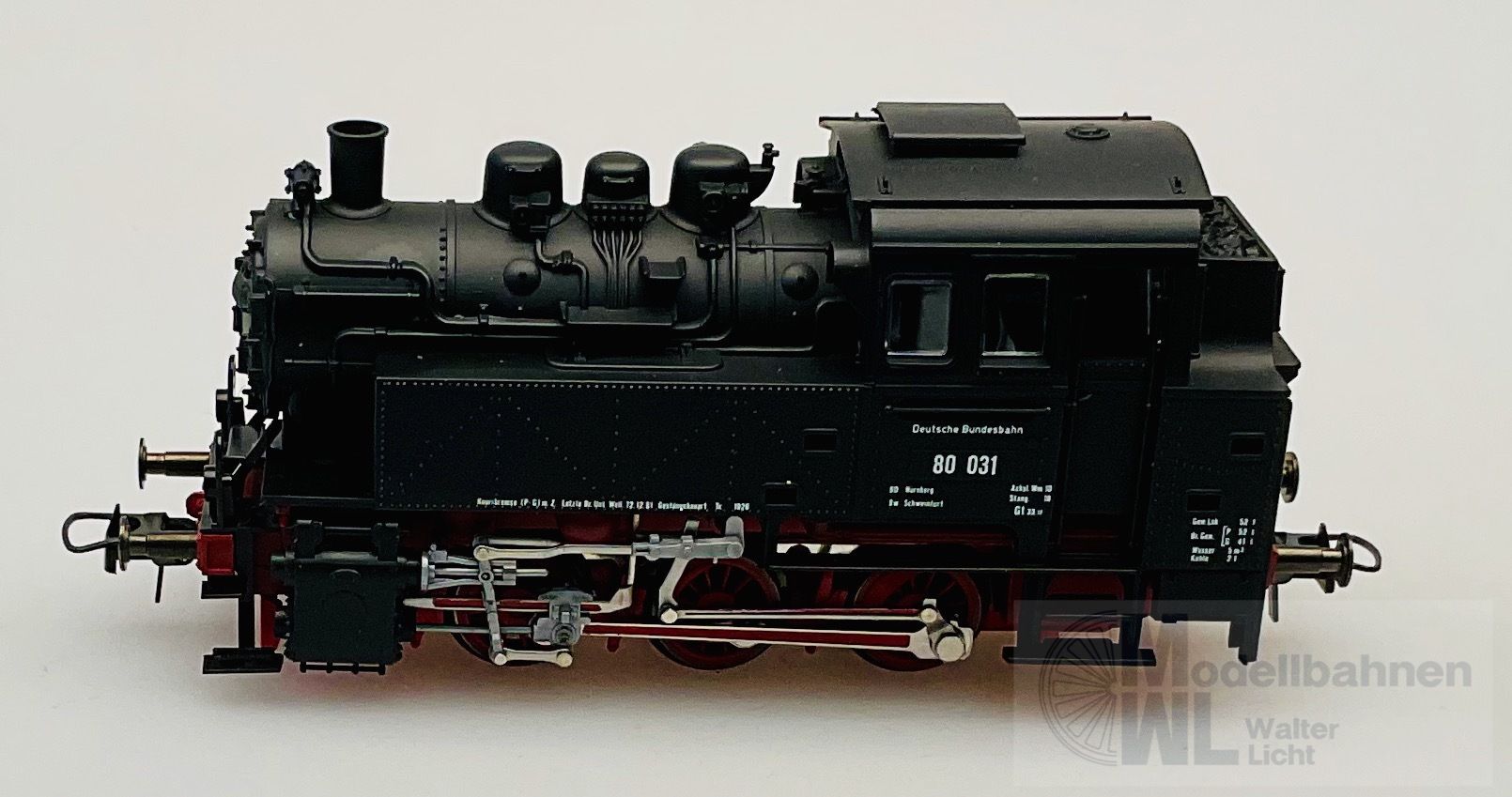 Roco 43208 - Roco - Dampflok BR 80 031 DB H0/GL